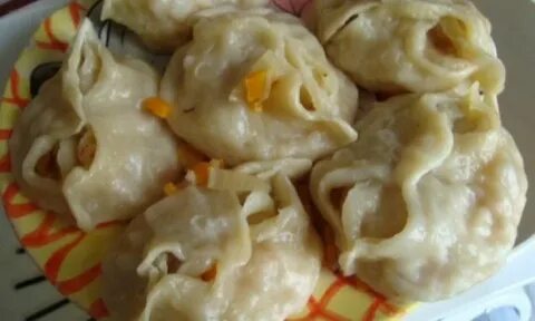 Манты с тыквой рецепт и мясом пошаговый