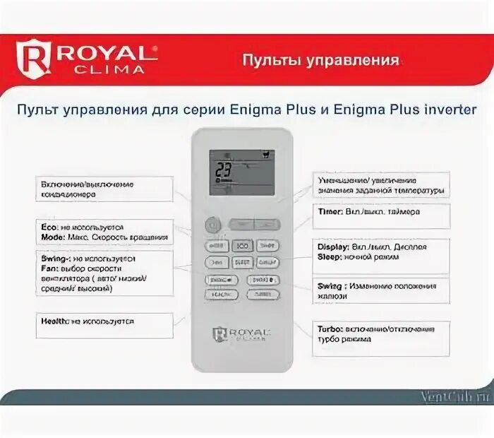 Напольно-потолочный кондиционер Напольно-потолочный кондиционер Royal Clima CO-F