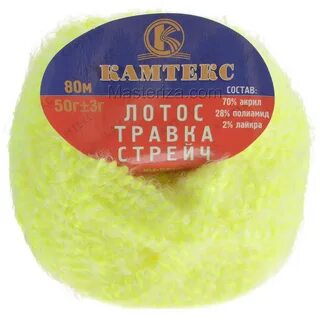 Лотос травка стрейч камтекс