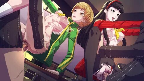 Amagi yukiko, satonaka chie (persona, persona 4) drawn by blsh 41838769966625587