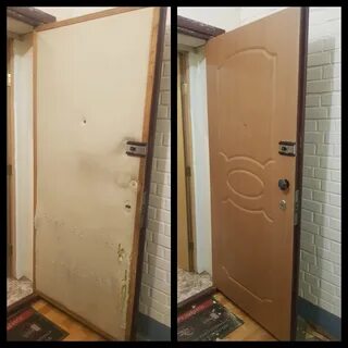 Замена панели входной двери