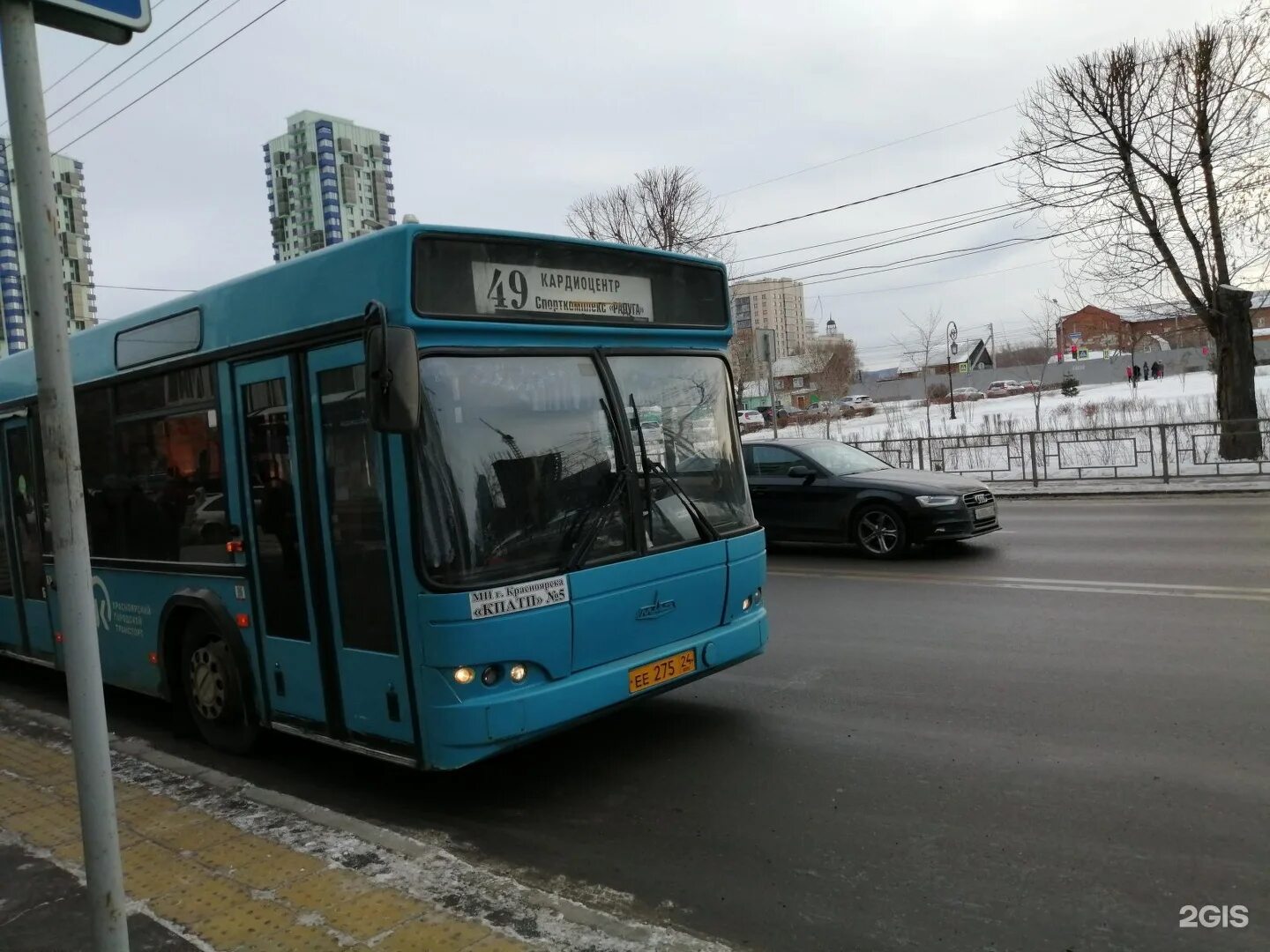 Остановки 49 автобуса красноярск