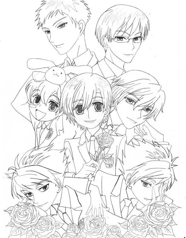 Клуб оранской школы манга. Хикару Хитатин (Ouran High School host Club).