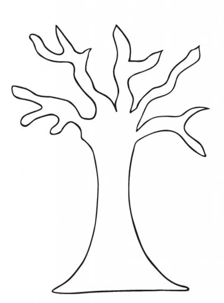 дерево для вырезания. шаблон леса для аппликации. дерево раскраска для малышей. дерево трафарет для рисования. аппликация дерево.