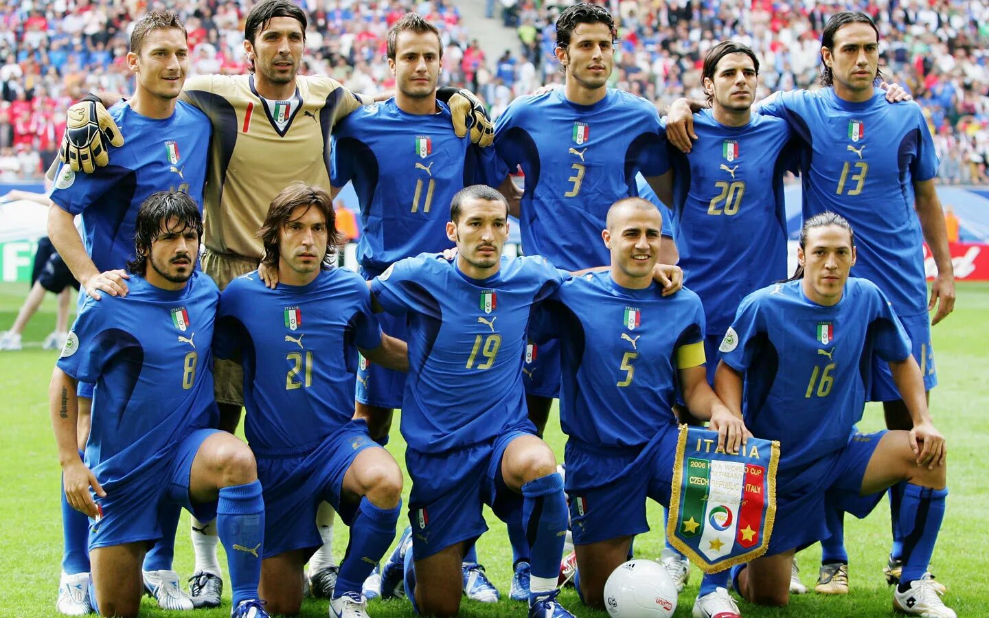 Сборная Италии ЧМ 2006. Сборная Италии по футболу 2006 года состав.