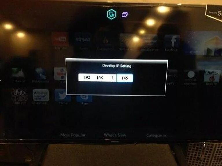 Виджеты для телевизора Samsung Smart TV. IP виджетов для Samsung Smart. IP setting для смарт Samsung. IP адрес для телевизора самсунг смарт ТВ.