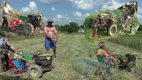 Как собирают мотоблоки видео