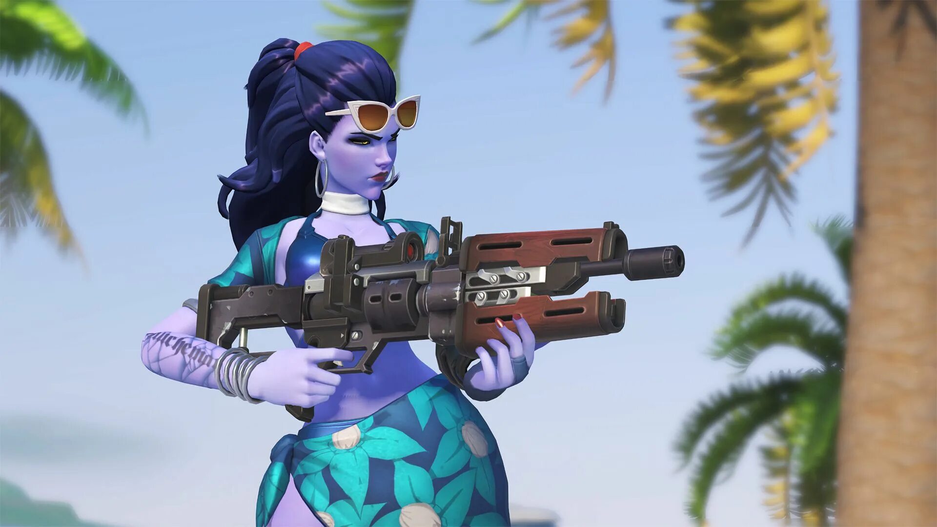 Роковая вдова Лазурный берег. Вдова овервотч. Overwatch Роковая вдова. Widowmaker Summer.