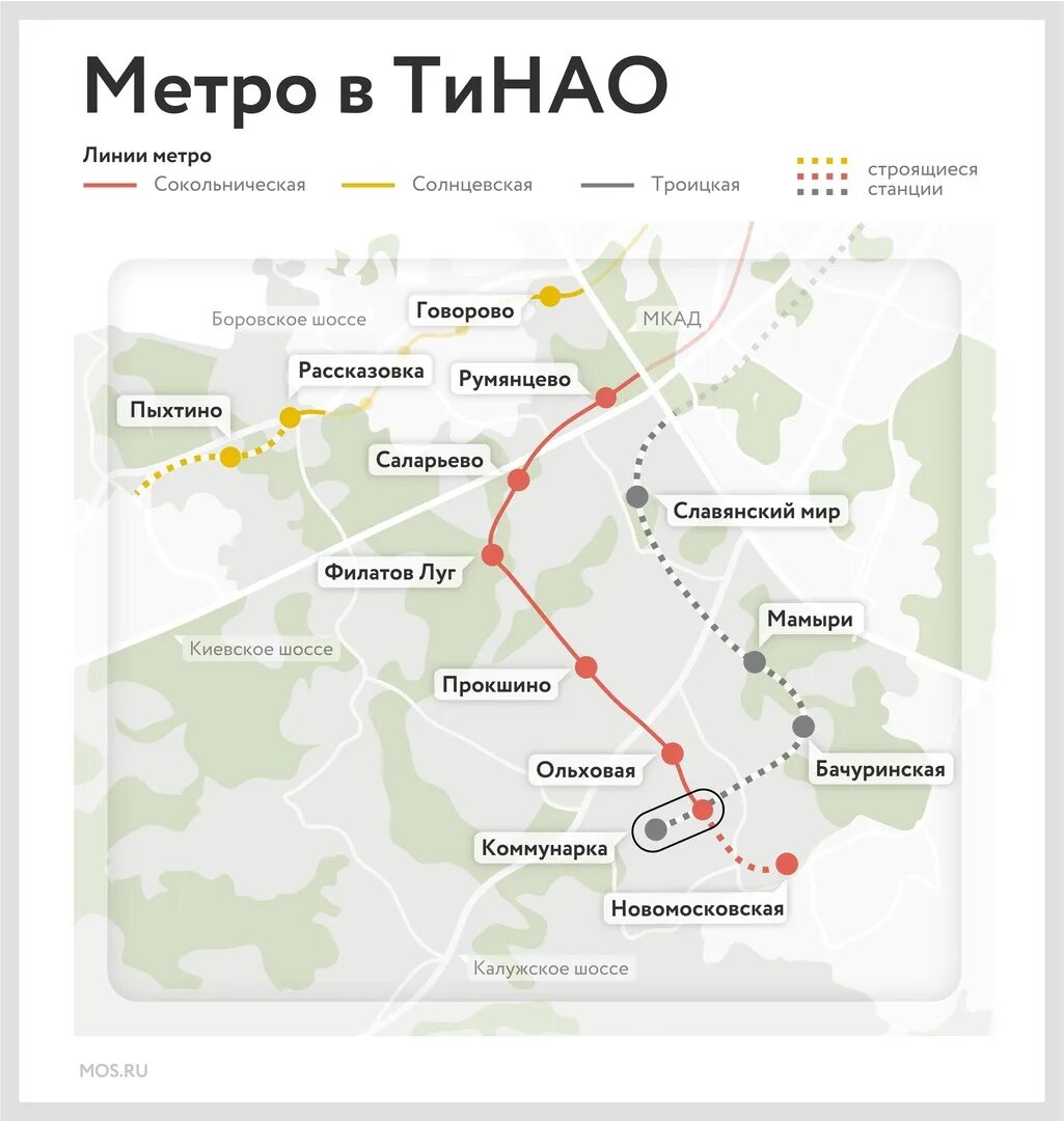 Где будет метро москва на карте. Станции метро ТИНАО Москва. Метро Саларьево на карте Москвы. Станция метро Потапово на карте новой Москвы. Схема метро Москвы 2023 года.