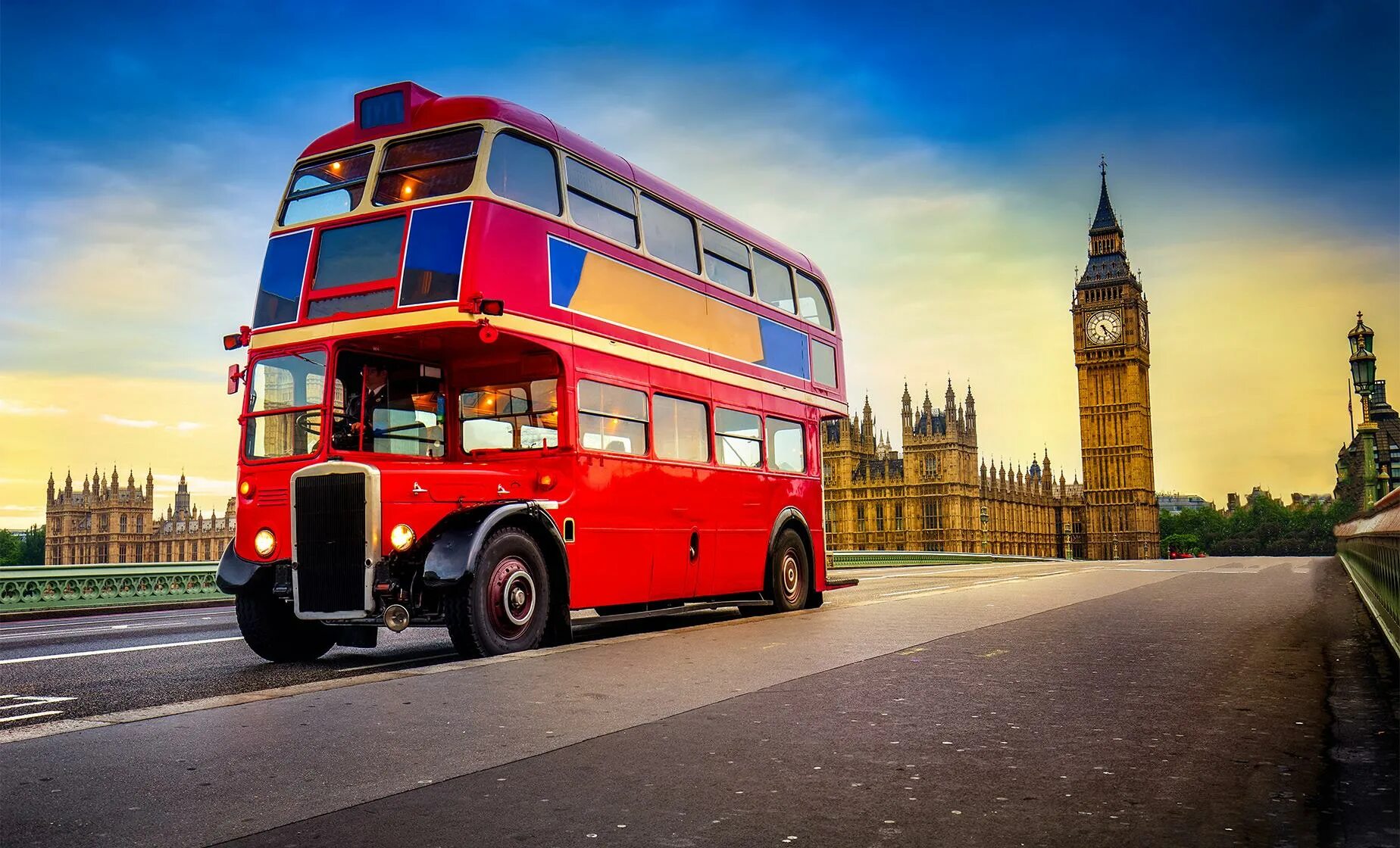 Red bus