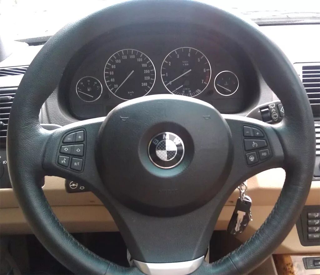 Как снять руль бмв е83 Установка руля от М5 Е39 рестайлинг BMW 3 series (E36), 2 л, 1992 года аксессу