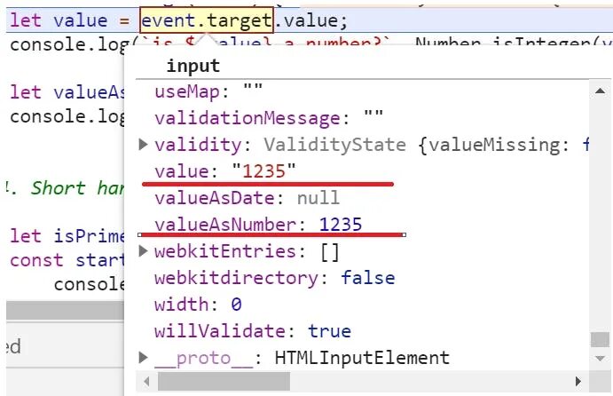 Script target. События input js. Функция ISPRIME. Перечисление js. Ключевое слово event в JAVASCRIPT.