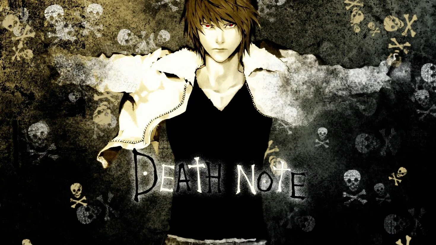 Хидэки Таниути Death Note. Yagami Light 1920 1080. Лайт обои на телефон