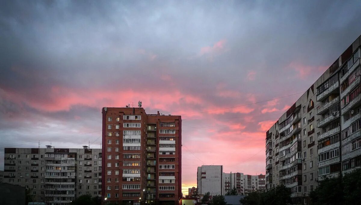 закат зимой в городе. дом-2. 02 24 закат. рассвет зимой в городе. дом 2 6.