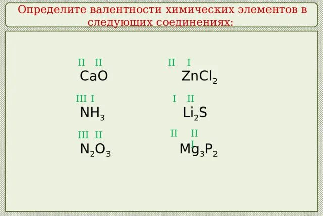 Валентность so2