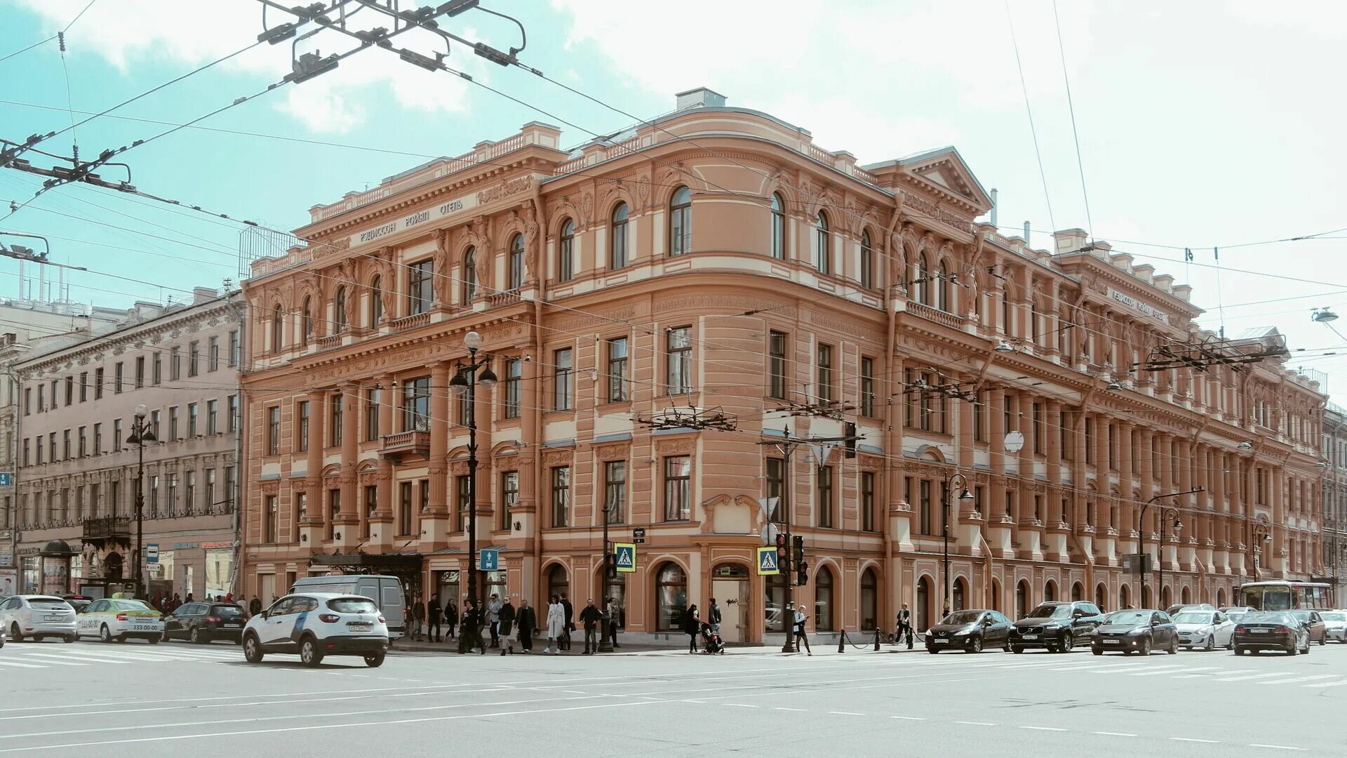 Исторические отели в санкт петербурге. Фасадремстрой санкт-петербург. radisson royal hotel, st. petersburg 5*.