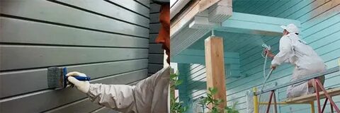 Выбрать краску для дерева для наружных работ