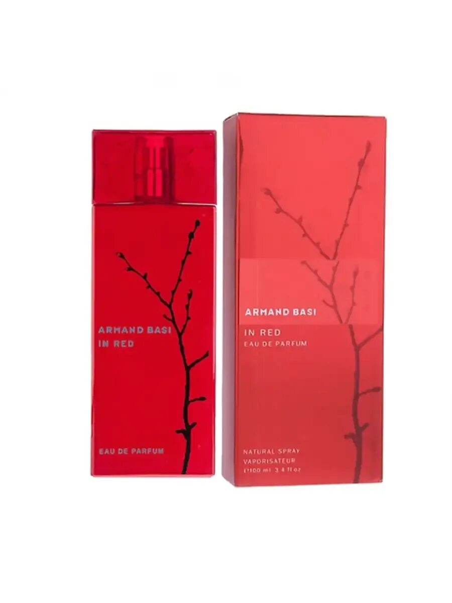 Armand basi in red eau. Armand basi in red eau