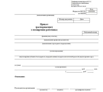 Окружной приказ
