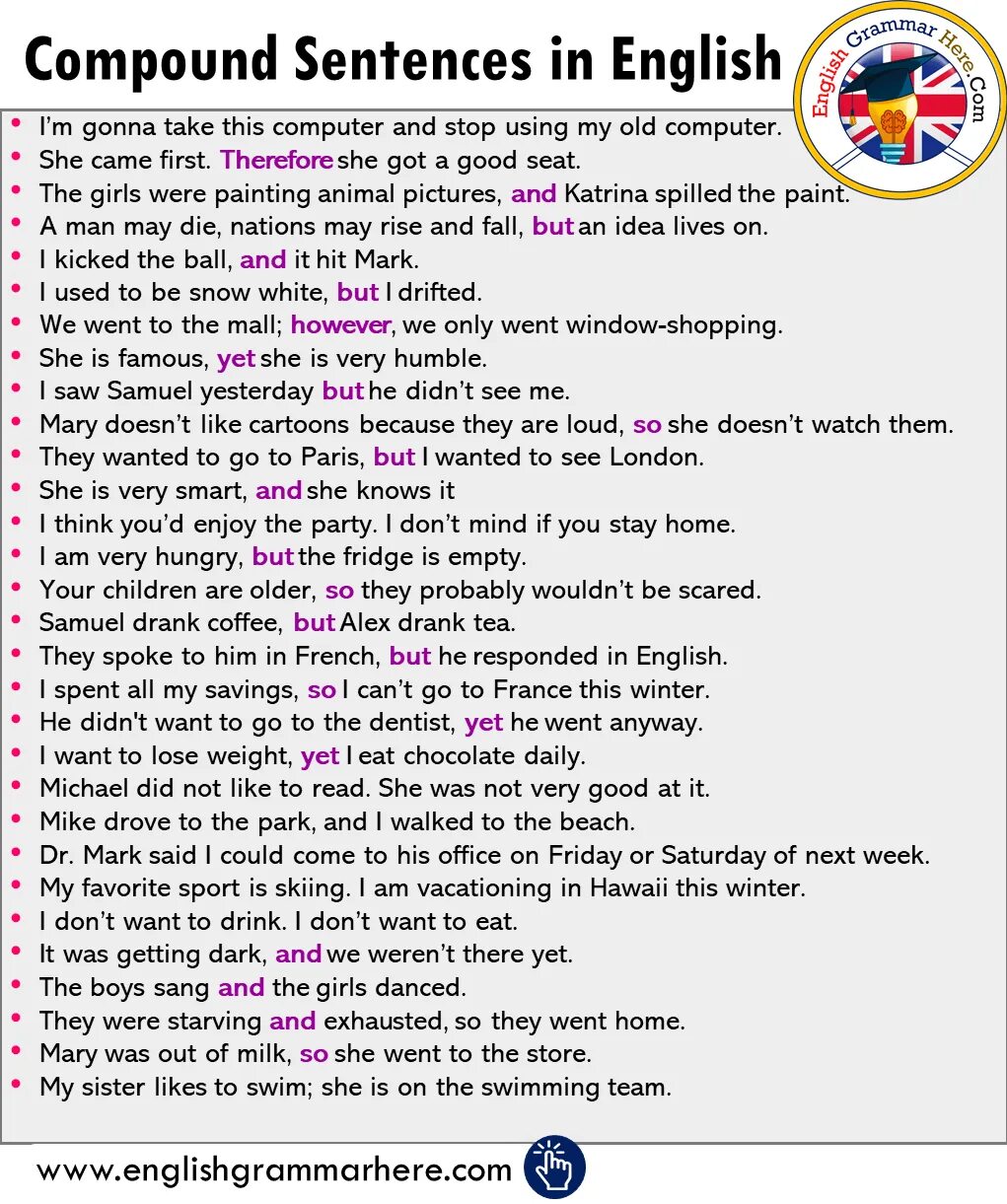 Compound sentence exercises. Complex sentence в английском. compound and complex sentences. compound sentence примеры. compound sentences in english.