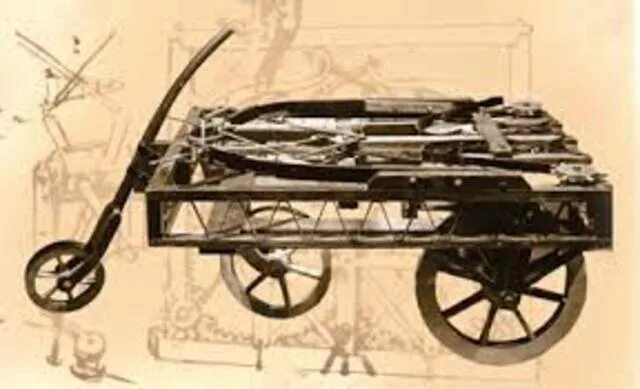 Самоходная тележка да винчи. Самоходная тележка да винчи. Машины леонардо. Пулемет леонардо да винчи чертежи. Чертеж первого автомобиля леонардо да винчи.