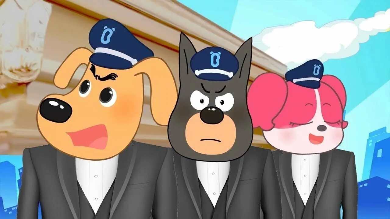 Шериф лабрадор. Babybus: police cartoon sheriff labrador. sheriff labrador - coffin dance song cover. babybus игрушки шериф лабрадор.