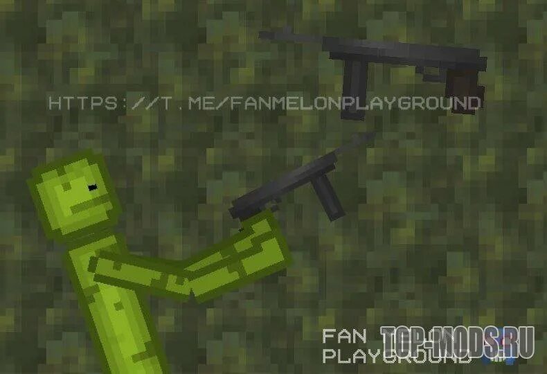 Мод melon playground титан