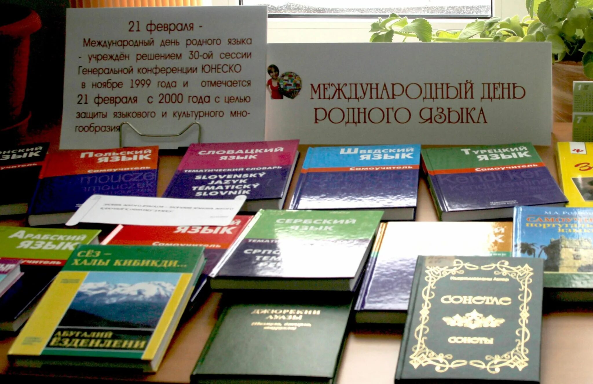 Книжная выставка родной язык. Международный день родного языка выставка. Книжная выставка к Международному Дню родного языка. Выставка ко Дню родного языка.