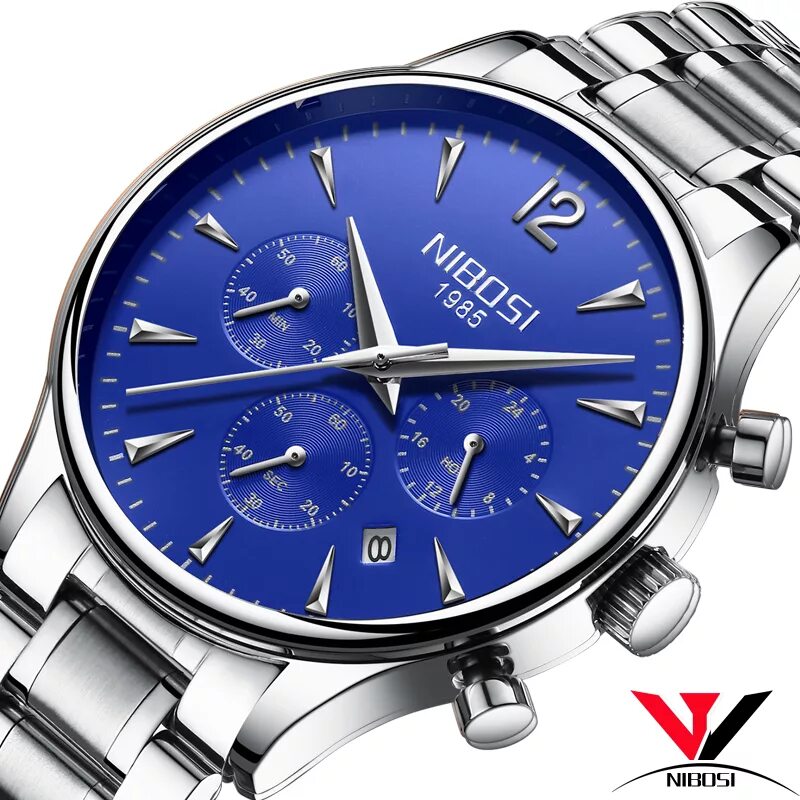 Cartier santos, superocean 42 синий цифер. чесы. часы с синим циферблатом женские швейцарские. синий циферблат. серебристые часы с синим циферблатом.