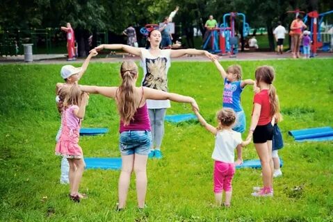 Игры на свежем воздухе летом