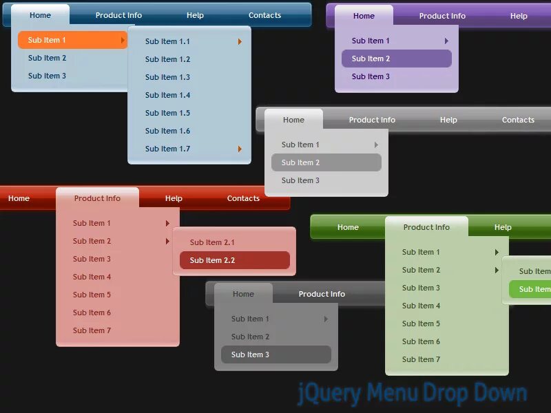 Qt css. Многоуровневое меню. JQUERY меню. Боковое Многоуровневое меню. Горизонтальное Многоуровневое меню.