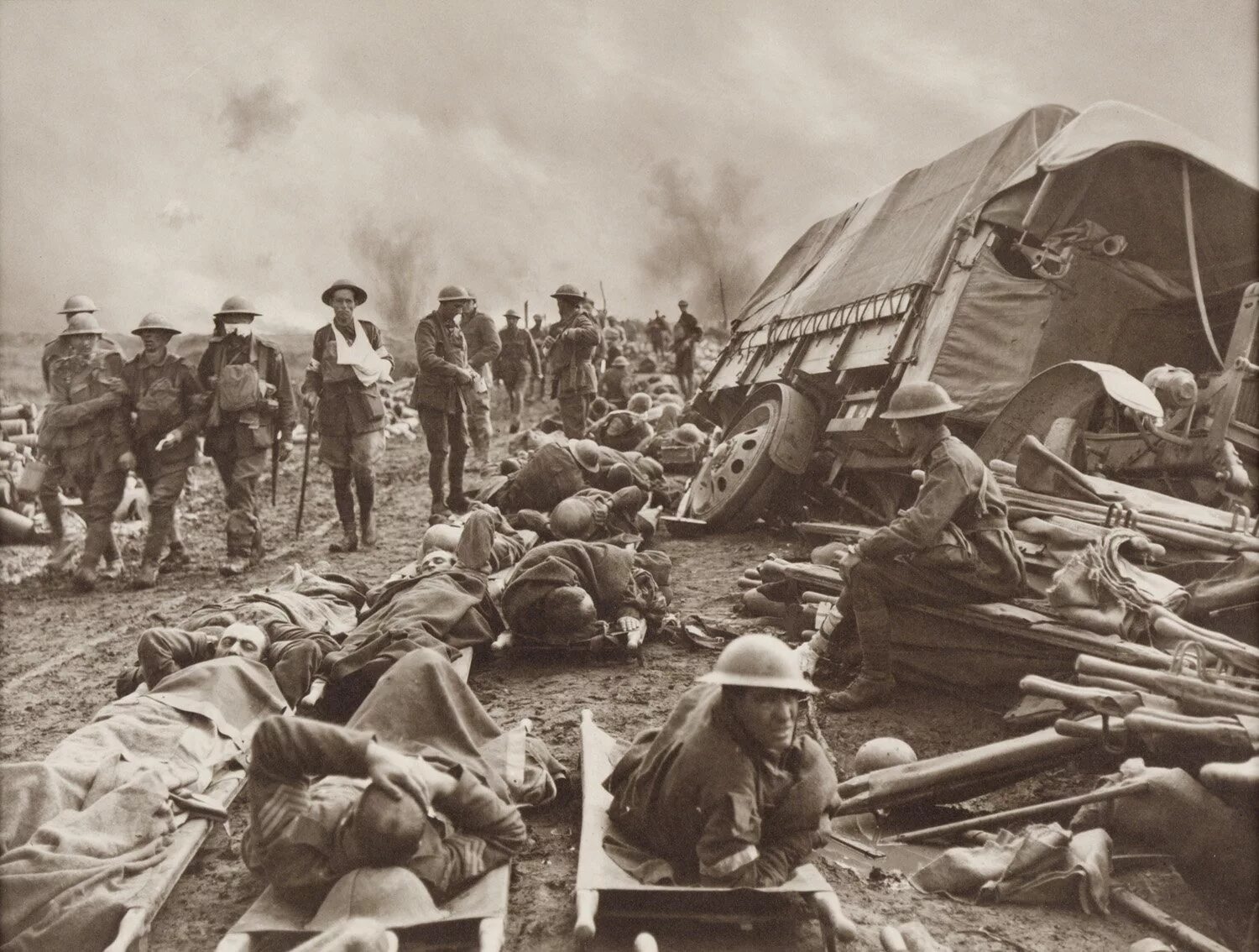 Бойня Нивеля 1917. Жизнь в состоянии войны