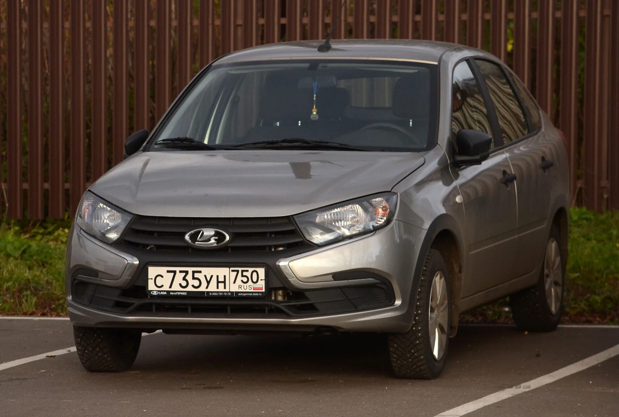 "о 654 кв 68" фото ВАЗ (Lada) 2191 Granta. Россия