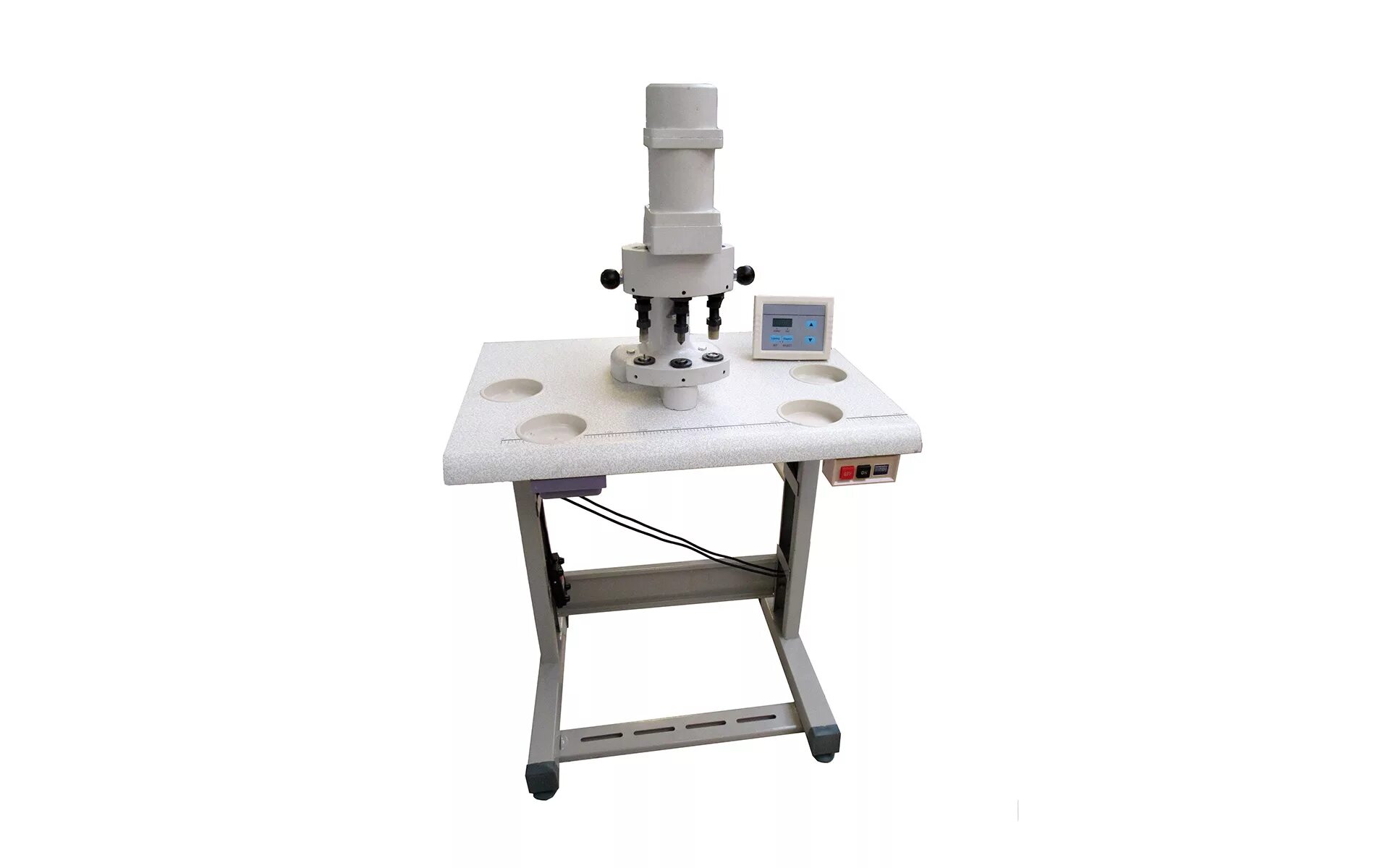 пресс электрический для установки фурнитуры.