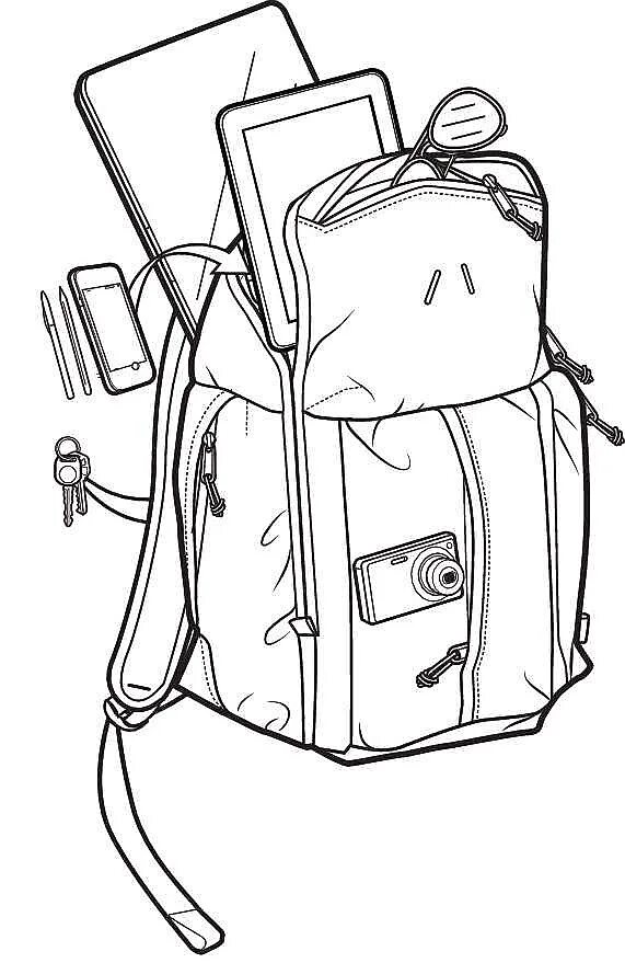 Рюкзак эскиз. Рюкзак для раскрашивания. Рюкзак раскраска. Рюкзак карандашом. Раскраска сумка.