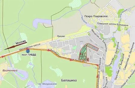 Северная 4 на карте