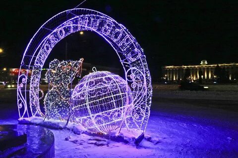 Новогодняя ночь в барнауле