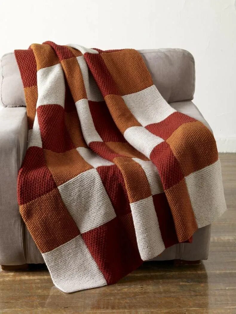 Blanket couverture плед. Плед вязаный. Вязаное одеяло. Плед спицами