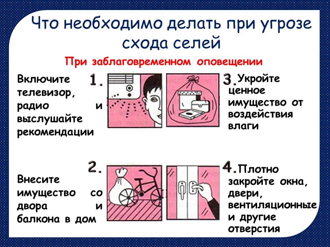 Какие действия необходимо предпринять. Что необходимо делать при грозе. Что необходимо делать при Селях. Что необходимо делать при угрозе схода селей. При угрозе схода оползня.