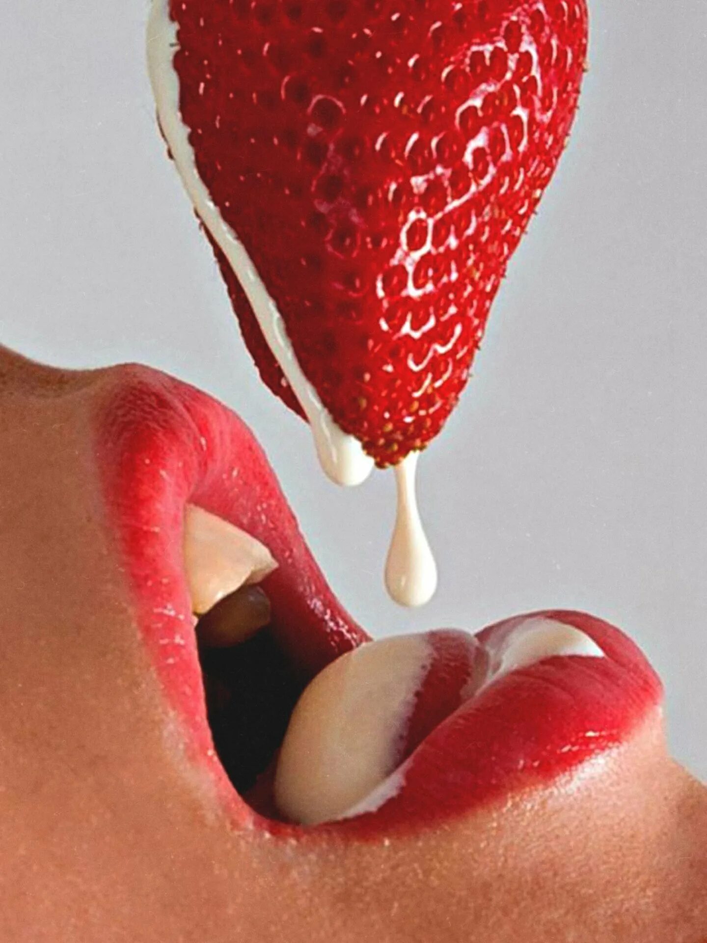 Открытка с языком. Открытка с языком