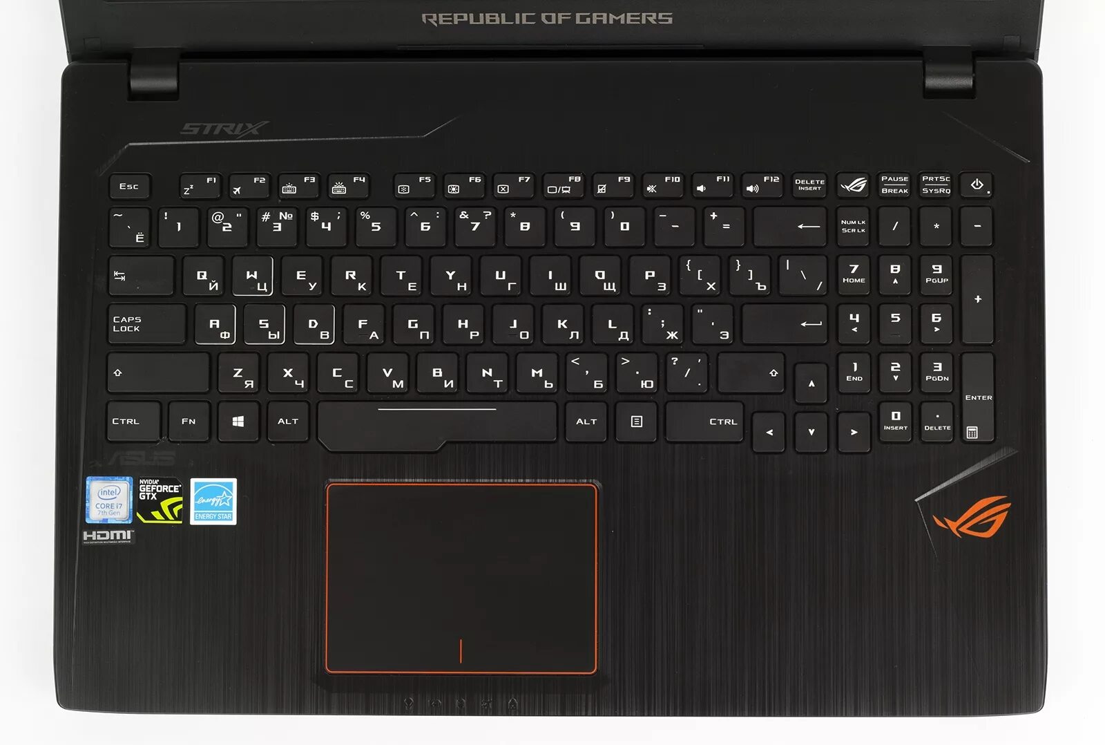 Не работает кнопка асус. Asus rog strix gl553ve-fy037t. gl553ve-fy468 ноутбуком. asus rog strix gl553ve-fy039t цена. купить клавиатуру для асус рог 552 с корпусом и тачпадом.