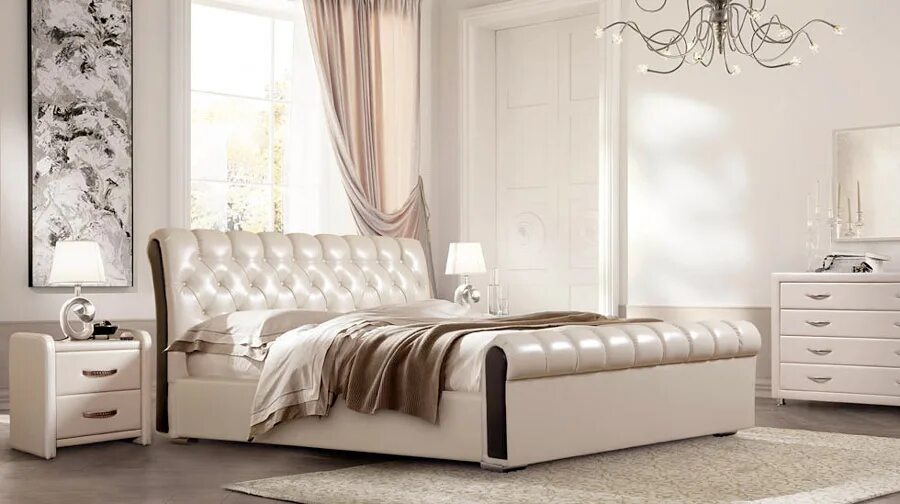 Гранд манар. Кровать Чинзано. Кровать двуспальная Гранд Манар мебель белорусская Чинзано.