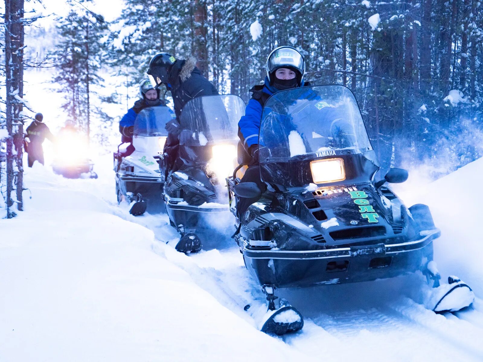 Snowmobile ru снегоходный. Сафари на снегоходах в Карелии. Аэросани Карелия. Экскурсии на снегоходах. Снегоход в лесу.