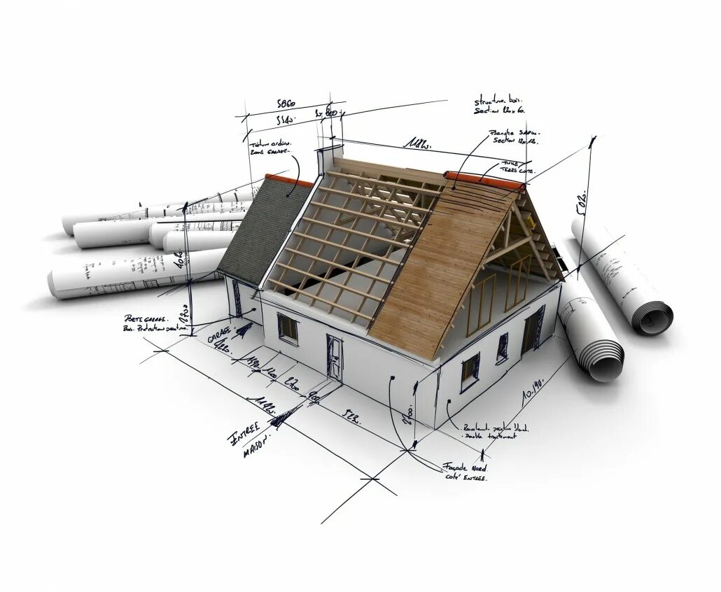 Architecture plan. Проектирование домов. Строительный проект. Чертежи домов. Проект кровли.