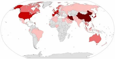 Карта пандемии