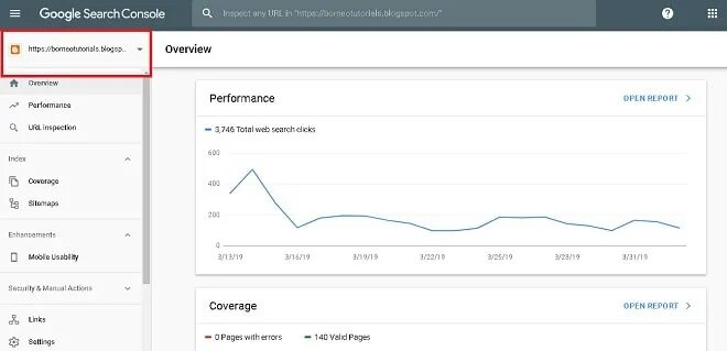 Таблица данных в search Console Google на русском языке. Bing search console