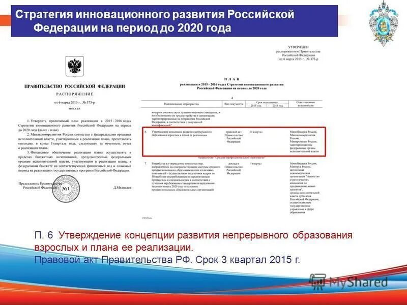 Правительства рф от 25.04 2012 n 390. Стратегии инновационного развития Российской Федерации. Стратегия инновационного развития до 2020. Инновационное развитие в Российской Федерации. Стратегия развития образования на период до 2020 года.