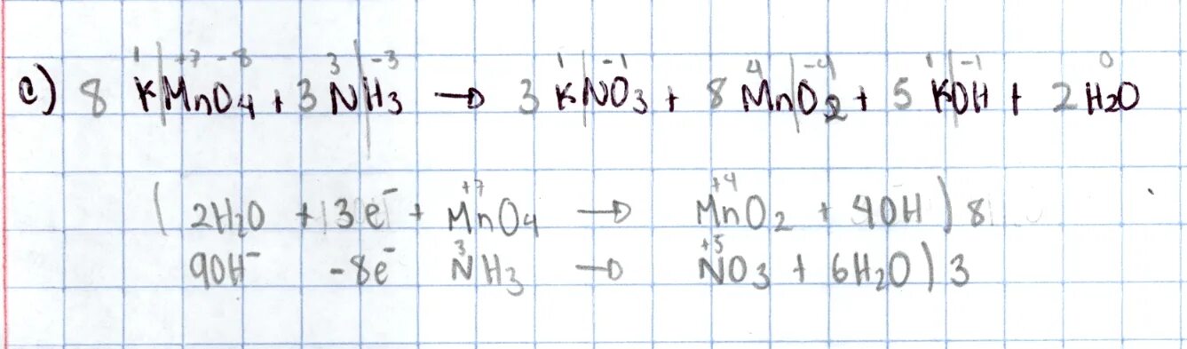 Kcl s реакция