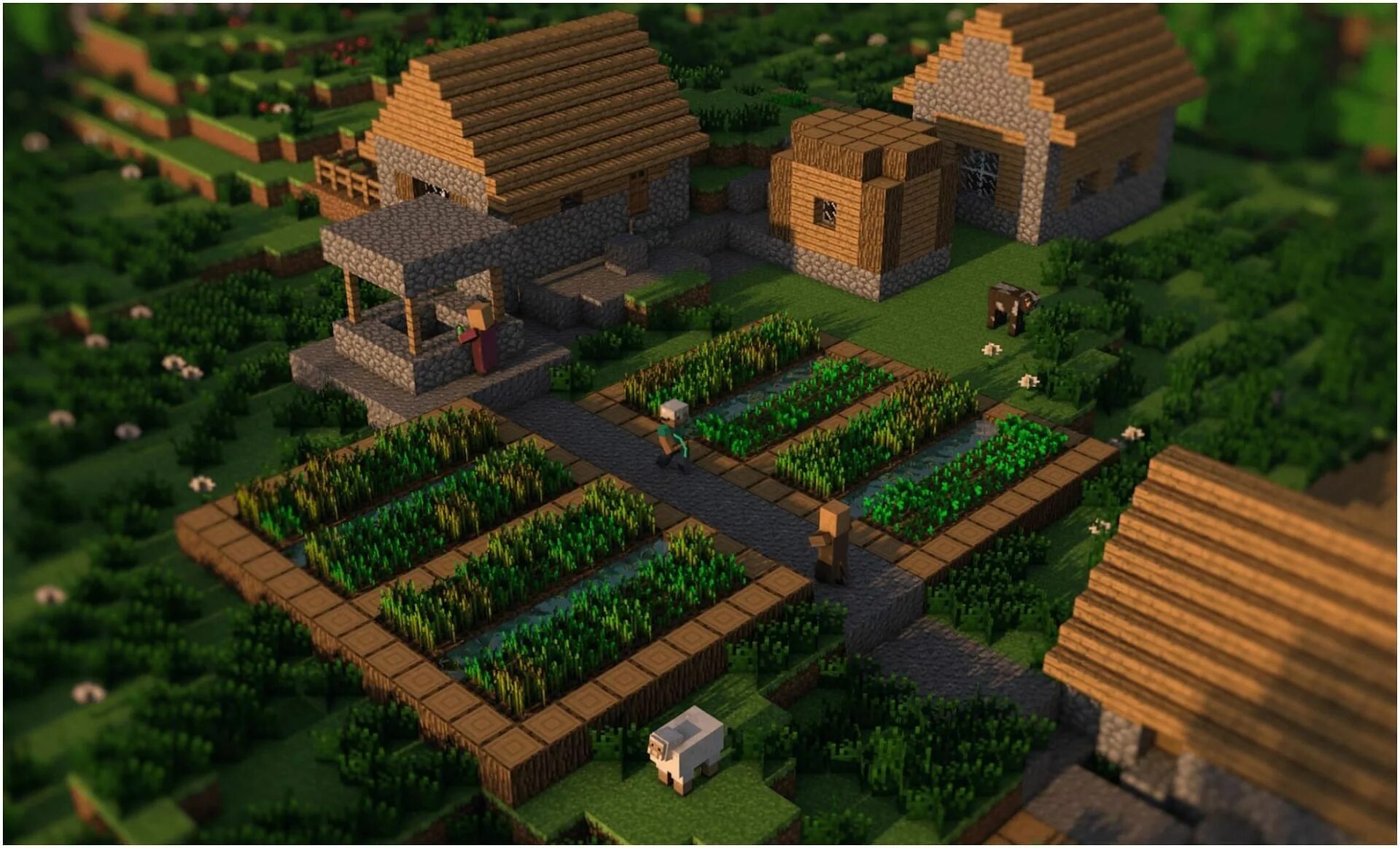 Minicraft village. Деревня в Майне. Красивая деревня в МАЙНКРАФТЕ. Майнкрафт американская деревня. Средневековая деревня майнкрафт.