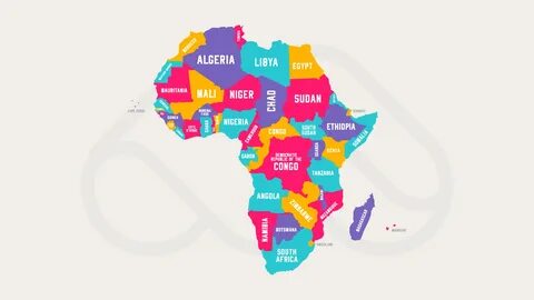 Countries in africa